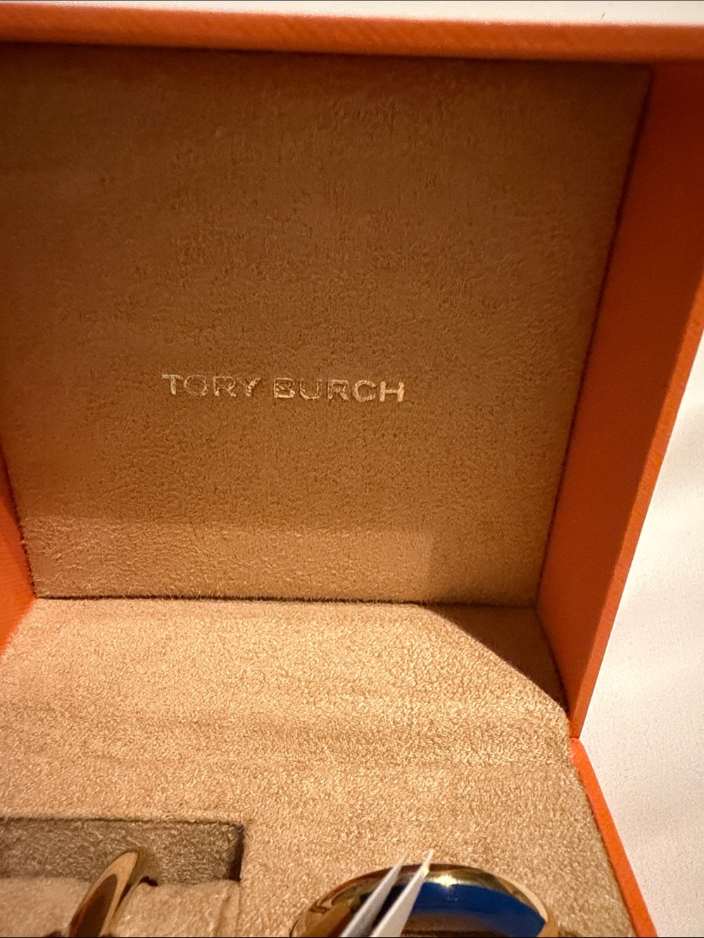 Tory Burch The Miller Gold-Tone Stainless Steel Bracelet Watch 34mm - Picture 8 of 9